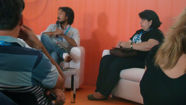 Palestra sobre planos de negócios para empresas de games na Campus Party Brasil 2014